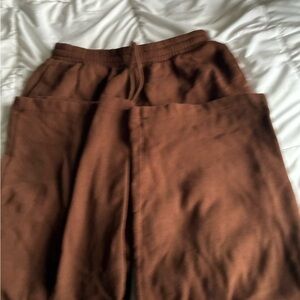Old Navy Brown Fleece Sweatpants